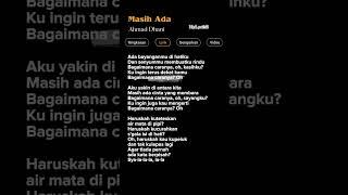 Lirik Lagu Masih Ada-Ahmad Dhani  #ahmaddhani #laguviral #shorts