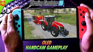 Nintendo Switch OLED Handcam Gameplay  Farming Simulator 23 Mobile fs23