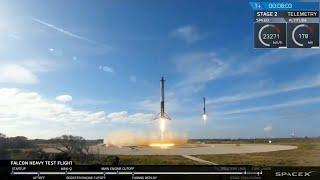 SpaceX Falcon Heavy Landing Compilation - Gravity Wave