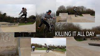 CRAZY BMX SESSION IN THE FREEZING COLD
