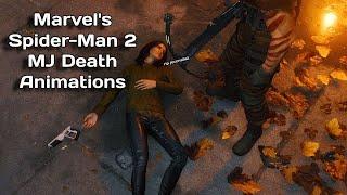 Marvels Spider-Man 2 MJ Death Animations UPDATED VERSION IN DESCRIPTION