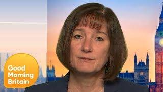 Piers Challenges NCAs Lynne Owens on How Police Cuts Effect Organised Crime Rates  GMB