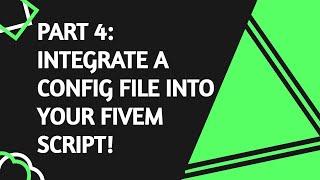 Integrating configs into your TS script   Part 4