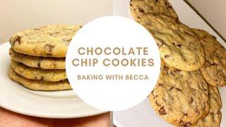 Millies copycat chocolate chip cookies  Easy cookies recipe  Baking with Becca