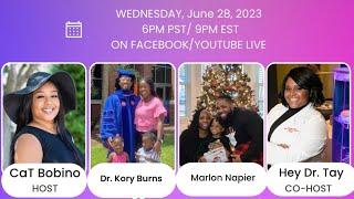In The Know with co-host Dr. Tay and Dr. Kory Burns and Marlon Napier