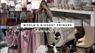 I WENT TO THE WORLDS BIGGEST PRIMARK  WHATS NEW IN PRIMARK 2024 SHOP WITH ME