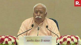 Mohan Bhagwats Address At RSS Conclave Vigyan Bhawan  #RSSReachesOut