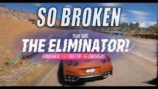 COMPLETELY GLITCHED AND BROKEN ELIMINATOR GAME AND I STILL WON ON FORZA HORIZON 5