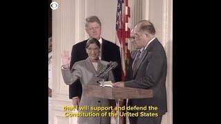 Supreme Court Justice Ruth Bader Ginsburg Sworn In 25 Years Ago Today