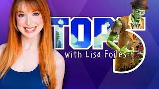 TOP 5 UNDERRATED ZOMBIE GAMES Top 5 with Lisa Foiles