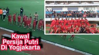 Jakmania kawal Persija Putri Di Jogja  std. Maguwoharjo  6 Oktober 2019