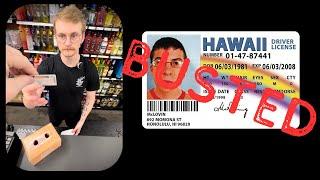 GETTING BUSTED WITH A FAKE ID