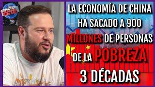 La economía de China sacó 900 millones de la pobreza.