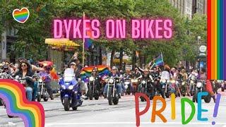 dykes on bikes pride