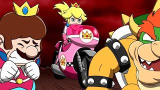 Super Princess Peach VS Bowser Animation - GAME SHENANIGANS 