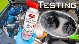 Watch this before using CRC Intake valve and turbo cleanerHow to use valve cleaner before  after