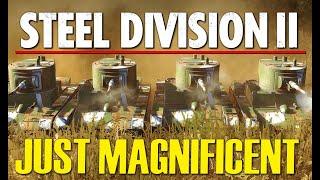 MOST INCREDIBLE firing lines YOUVE EVER SEEN Over 200 T-26s   Steel Division 2 Gameplay