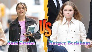 Suri Cruise Vs Harper Beckham David Beckhams Daughter Transformation  From 00 To 2021