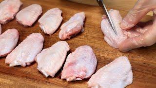 Everyone loves this delicious chicken wings dinner. Quick and Simple Dinner Recipe