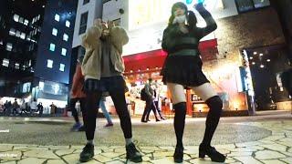 Emiru Does The Chika Dance in Japan ft. Tanuki