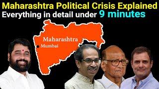 Maharashtra political crisis 2022 Explained under 9 minutes  Will Shivsena split?