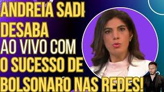 CHOLA MAIS Jornalista da GloboNews desaba ao vivo com sucesso de Bolsonaro nas redes