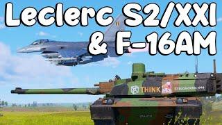 Leclerc S2XXI & F-16AM. So I Guess France Just Gets More CAS?