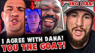 Alex Pereira RESPONDS to Dana White & Jon Jones Merab FURIOUS + GOES OFF on DISRESPECTFUL LIAR