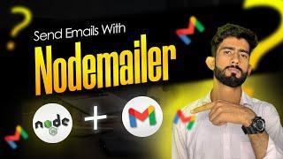 How To Send An Email With Nodemailer ? Send Email in Node js  Nodemailer  Hindi Video