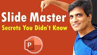All about PowerPoint Slide Master Basic to Advanced