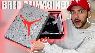 Air Jordan 4 Bred Reimagined - Unboxing & Review ITA