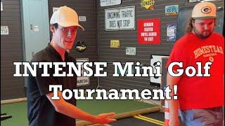 Intense Mini Golf Tournament  FULL ROUND Winner takes the lead in wins this season