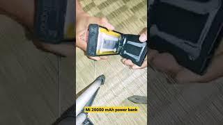 20000mAh power bank openingmi 20000mAh power bank#shorts