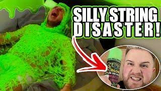 SUPER STRENGTH SILLY STRING PRANK - FAIL