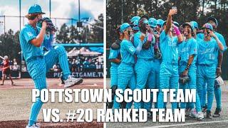Pottstown Scout Team FACES #20 Ranked Team in the Country and HITS 3 HOME RUNS