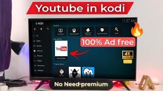 How To Block Ad In  YouTube In Android Tv  Smart tv  Youtube In Kodi 