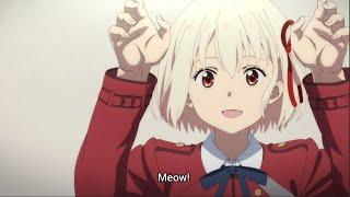 Chisato meow  Lycoris Recoil Episode 8 リコリス・リコイル