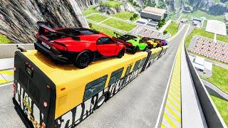 Epic High Speed Car Jumps #202 – BeamNG Drive  CrashBoomPunk