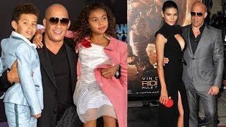 Actor Vin Diesel Family Pictures With Partner Paloma Jimenez and Kids