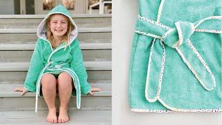 Sew a Robe  Bathrobe  Beach Robe