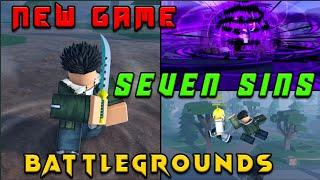 THIS AMAZING NEW BATTLEGROUNDS GAME HAS FINALLY RELEASED ROBLOX SEVEN SINS BATTEGROUNDS