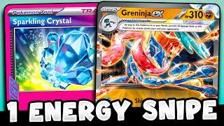 Sparkling Crystal Just BUFFED Greninja ex Mirage Barrage for One Energy