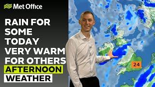 290624 – Mostly sunny some rain – Afternoon Weather Forecast UK – Met Office Weather