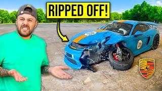 I BOUGHT A WRECKED PORSCHE GT4