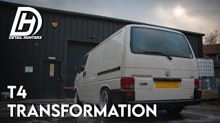 Lukes T4 TRANSFORMATION - Lowering a VW Transporter - Part 2 - Detail Hunters