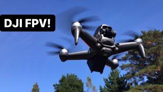 Probando el Drone de Carreras Más Extraño del Mundo DJI FPV