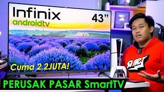 Infinix Bikin RUSUH Pasar SmartTV‼️ Rilis AndroidTV 43” Cuma 2.2JUTA‼️ Infinix TV 43X5