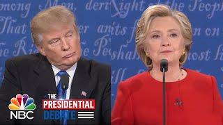 Hillary Clinton Criticizes Donald Trumps Comments About Women  NBC News