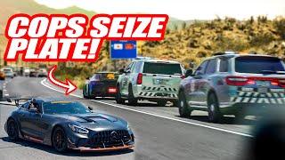 NEVADA POLICE SEIZE MERCEDES BLACK SERIES OWNERS LICENSE PLATE + Rachels GTS BREAKS