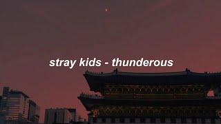 Stray Kids - Thunderous 소리꾼 easy lyrics  pronunciación fácil
